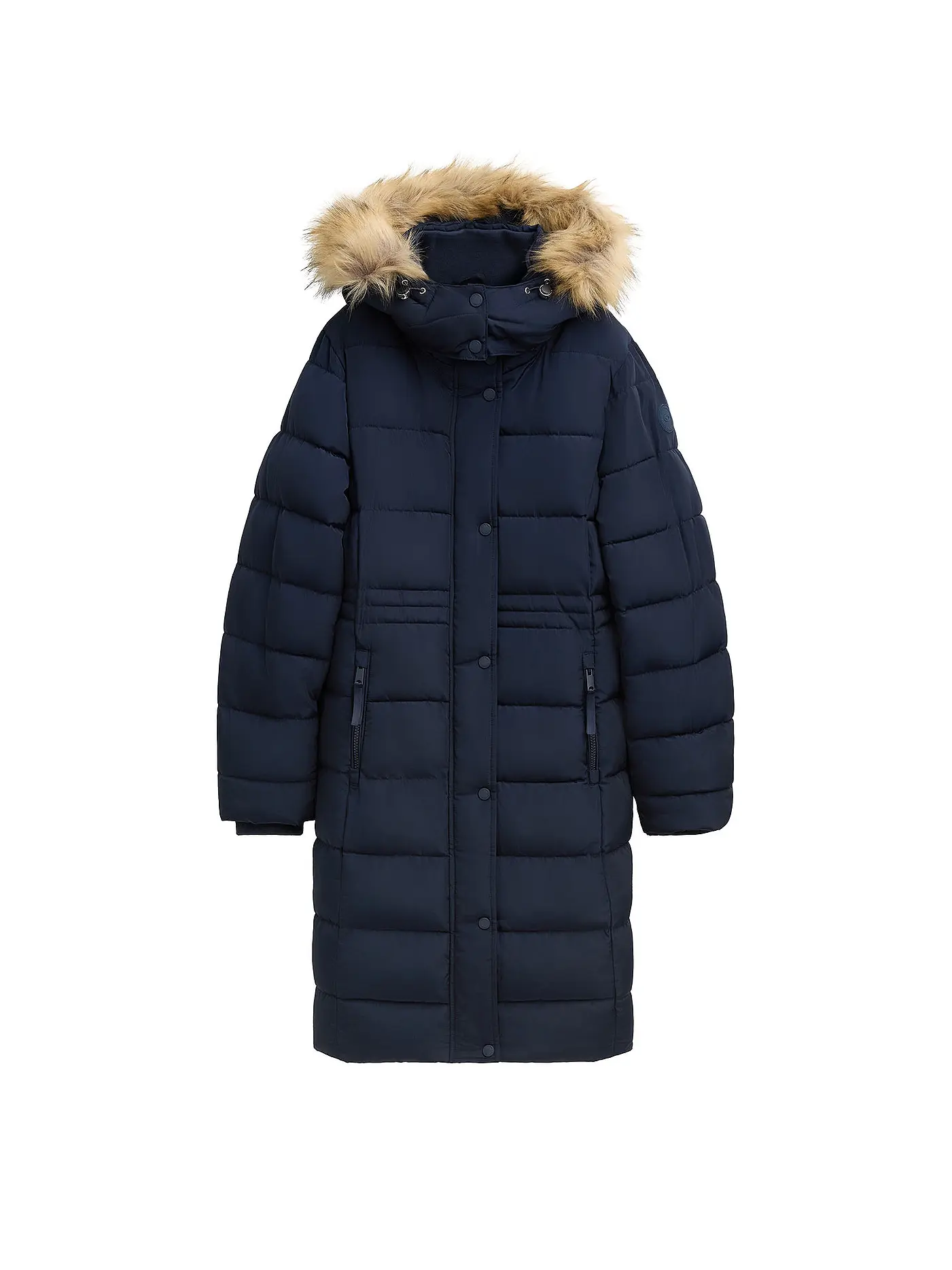 TOM TAILOR | Steppmantel | dunkelblau